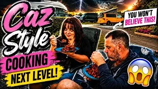 Thumbnail: We Tried Caz’s Caravan Cooking… WOW! 😱