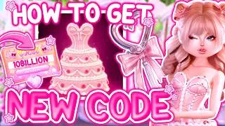 Thumbnail: *NEW CODES!!* HOW TO GET THE NEW SECRET CAKE DRESS IN DRESS TO IMPRESS! | Roblox