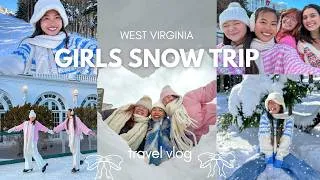 Thumbnail: Snowshoe, WV Vlog ❆ | ice skating, diy felt ornaments, & snow days!