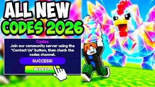 Thumbnail: ALL WORKING STEAL A CHICKEN CODES ROBLOX - All New Steal a Chicken Codes 2026!