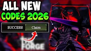 Thumbnail: *NEW CODES* ALL WORKING CODES FOR THE FORGE IN 2026! ROBLOX THE FORGE CODES