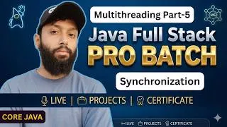 Thumbnail: Master Multithreading in Java Part-5🚀 | Synchronization in Java | CoreJava Day-53