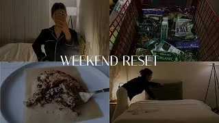 Thumbnail: WEEKEND RESET: apartment deep clean, how I meal plan, self care,  preparing for a work week