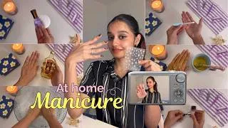 Thumbnail: ₹0 DIY Manicure at Home💅 || Cuddle Session 06☁️
