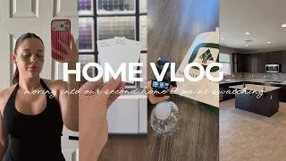 Thumbnail: Productive HOME VLOG 🌼 moving in, paint swatches, organization, healthy habits