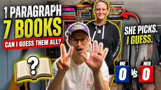 Thumbnail: Can I Guess the Book From Just ONE Paragraph?