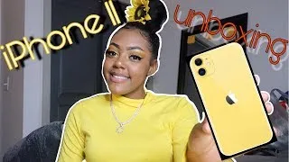 Thumbnail: Yellow iPhone 11 Unboxing + Set up | itsDarriJai