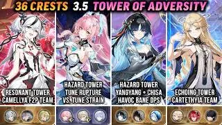 Thumbnail: NEW Tower of Adversity 3.5 - 36 Crests Clear (YANGYANG XUANLING Showcase) | Wuthering Waves