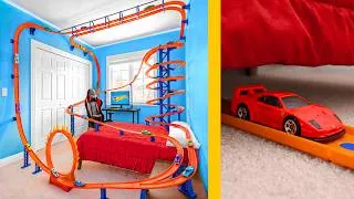 Thumbnail: I Built a Giant Hot Wheels Track in My Room