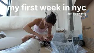 Thumbnail: my first week in NYC (unpacking, exploring & settling in) ep. 2