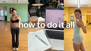 Thumbnail: how I stay consistent in the gym while balancing college and a social life