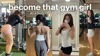 Thumbnail: a realistic week of workouts as a busy college student