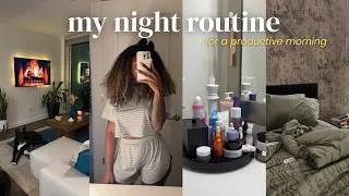 Thumbnail: my 10pm night routine | simple habits for a productive morning