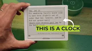Thumbnail: I Built This Clock That Tells Time With Book Quotes