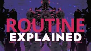 Thumbnail: I Thought This Game Was About Scary Robots... | ROUTINE Explained