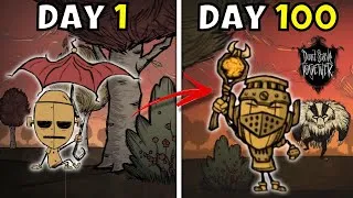 Thumbnail: I Survived 100 Days in Don't Starve Together Alone...