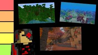 Thumbnail: Minecraft BIOME TIER LIST