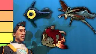 Thumbnail: Subnautica CREATURE TIER LIST