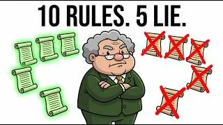 Thumbnail: I Ranked Every "Money Rule" You've Ever Heard — Half of Them Make You Poorer