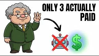 Thumbnail: I Tried Making Money With AI for a Month — Only 3 Actually Paid
