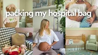Thumbnail: a week in my life: packing my hospital bag and finishing the nursery!!