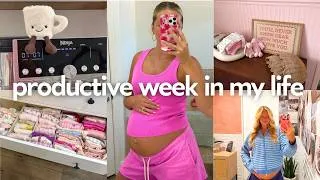 Thumbnail: getting ready for baby girl: closet clean out, organizing, hair appt, & more!!