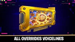 Thumbnail: All Overrides Voicelines in Fortnite Chapter 7 Season 4 Override