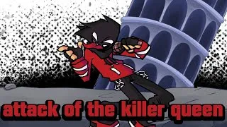 Thumbnail: Friday Night Funkin attack of the killer queen but Agoti sing it