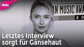 Thumbnail: Letztes Interview vor ihrem Tod: Hayden Panettieres (†36) Worte sind herzzerreißend • it's in