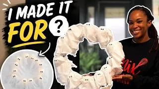 Thumbnail: I Tried Making the Viral Pottery Barn Ghost Wreath