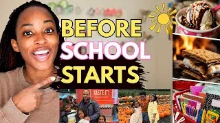 Thumbnail: Making the Most of Our Last Days of Summer | Back to School Prep