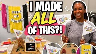 Thumbnail: DECORATING FOR A BACK TO SCHOOL BREAKFAST
