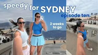 Thumbnail: marathon training is coming to an end 🥲 a full week of workouts 2 weeks out from Sydney marathon