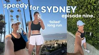 Thumbnail: it's peak week of Sydney marathon training (as a slow runner trying to get faster 🤞)