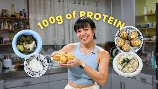 Thumbnail: I Tried to eat 100g of Protein without Overthinking!