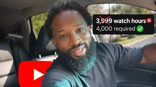 Thumbnail: how to ACTUALLY get 4,000 watch hours in 2026
