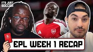 Thumbnail: Week 1 Has Already Blown Open the Premier League Title Race w/ Chief and Zah | It's Just Soccer
