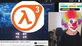Thumbnail: stupid idiot watches The Game Awards for Half Life 3 reaction