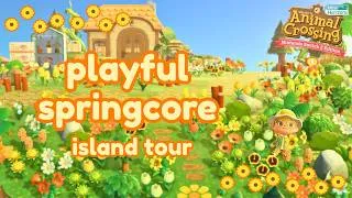 Thumbnail: this springcore island will make you fall in love with bright colors | buttercup | acnh island  tour