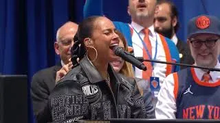 Thumbnail: Alicia Keys - ‘Empire State of Mind’ (Live 2026) New York Knicks | #ItsLilyBrown