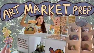 Thumbnail: Art Market Prep Vlog ✨ Still Learning, Still Lots of Feelings 🥹