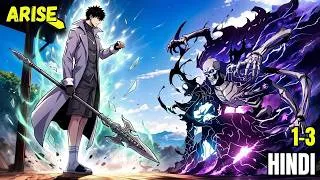 Thumbnail: [1-3] Weak Boy Awakens STRONGEST Necromancer System… Controls 1 BILLION Skeletons #mangarecap