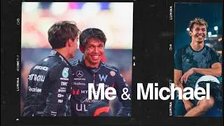 Thumbnail: George Russell and Alex Albon – MGMT "Me and Michael" GALEX EDIT