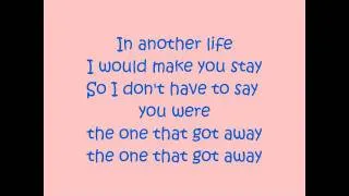 Thumbnail: Katy Perry - The One That Got Away with Lyrics