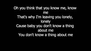 Thumbnail: Kelly Clarkson - Mr Know It All with lyrics