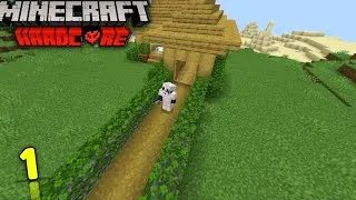 Thumbnail: THE START OF MY HARDCORE JOURNEY! ☠️🔥 | Minecraft Hardcore [Ep - 1] (In Hindi) 🎮