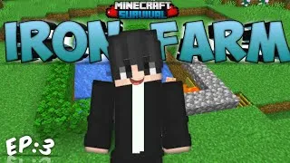 Thumbnail: THIS IS MY SURVIVAL SERIES 🔥 EPISODE 3 IN MINECRAFT 🔥 POCKET EDITION IN (HINDI) 