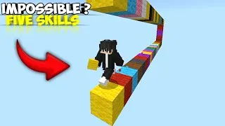 Thumbnail: I WILL MASTER 🔥IMPOSSIBLE 🔥SKILLS IN MINECRAFT POCKET EDITION 🔥