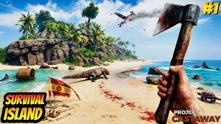 Thumbnail: I Got STRANDED On a Mysterious Island... - Project Castaway #1