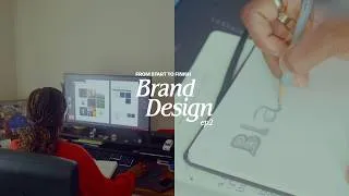 Thumbnail: Designing a Brand From Scratch - Start to Finish Part 1
